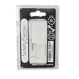 低アレルギーステンレス製ピアス使用の方耳用セイフティーピアッサー 4mm厚い耳にも対応の10mmスーパーロング