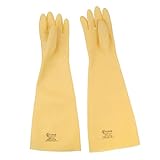 Sharplace 溶剤耐油　作業手袋　工業用手袋　専用　品質保証　60cm 1対