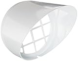 RAB Lighting HV1W H System Visor, Aluminum, 5-5/8' Diameter x 6-1/4' Height, White [並行輸入品]