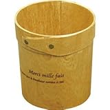 AZUMAYA 合板曲木ラック 丸型ペン立て W10xD10xH10cm AKB-220 AKB-220