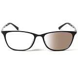[MIDI ミディ] 老眼鏡 調光 調光レンズ 変色 調光サングラス メンズ 度付き 調光 変色 度付 度付きメガネ レンズ カラー ブラウン グレー サングラス調光 M-316C1-RG-PHOTO-BROWN-225