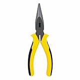 Stanleyツール84 – 031 W 6で。bi-material Long Nose Plier 84-031W-6pk