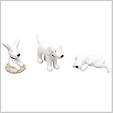 ガーデニング 雑貨 オーナメント ガーデンアクセサリー マカフィ 犬 インテリア小物 動物 マカフィーデコ3型アソート