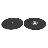 uxcell カッティングホイール カッターディスク 300mmx2mmx25.4mm ブラック 3枚入り