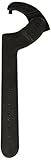 Wright Tool 9642 Adjustable Pin Spanner Wrench with Black Industrial Finish, 1-1/4 to 3 Capacity Ran