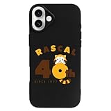 iPhone 16 Plus ケース iPhone 16 Plus カバー TPU あらいぐまラスカル アイフォン iPhone 16 Plus ケース スマホケース 保護ケース 耐衝撃 落下防止 薄型 軽量 ワイヤレス充電対応