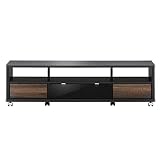 朝日木材加工 テレビ台 EE style 60型 幅140㎝ アッシュグレー キャスター付き AS-EE1400