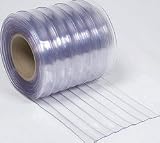 ビニールカーテン（のれん式）　超耐寒(リブ付)　厚み2mm×幅200mm×長さ３０ｍ巻　1巻