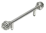 Carpe Diem Hardware 960-24 Cricket Cage 4-Inch O.C. Pull, Large, Platinum [並行輸入品]