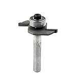 uxcell スロットビット　ルータービット　2フリュート　切削深さ2.5mm　ストレートシャンク6.35mm