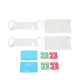 ゲームコンソールスクリーンプロテクター、 1000用9H強化ガラスHD PETフロントバックスクリーン保護フィルム、スクラッチプルーフゲームコンソールスクリーンプロテクター