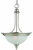 Design House 517102 Bristol 2 Light Pendant, Satin Nickel [並行輸入品]