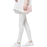 Joyncleon マタニティ パンツ スリム ロング丈 パンツ 暖かい ハイウエスト 美脚リブレギンス おしゃれ可愛いレギンス 産前産後兼用 5色 マタニティ パンツ 高伸縮性 調整可能