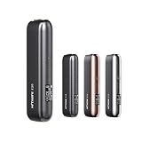 ヒタステ E20 アイコス ILUMA 互換機 イルマ互換機 本体 連続45本 2600mAh バッテリー加熱式タバコ 加熱式電子タバコ 電子タバコ ハイテイスト E20 イルマ用 ILUMA用 テリア用 TEREA用 リキッドなしニコチンフリー (black)