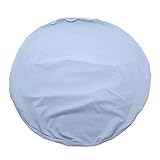 MOGU(モグ) ビーズクッション スカイブルー 直径約50cm 雲にさわる夢クッション 専用カバー 円形 丸型 日本製
