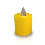 ZooooM 3個セット 小型 揺れる LED ロウソク 疑似 キャンドル インテリア ライト 間接 照明 ボタン 電池 蝋燭 小さい 小 手のひら サイズ リアル 火 オシャレ カフェ 部屋 レスト