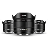 7artisans LITE 25mm/35mm/50mm F1.8 Eマウント 3本セット 軽量APS-C AF単焦点デビュー (国内正規品・メーカー2年保証付) 互換品 ソニーE用 散歩レンズ STM オートフォーカス A6000 A6400 A6700 ZVE10 FX30など対応 日常撮影 入門 七工匠