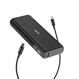 llano 65W 20000mAh モバイルバッテリー 大容量 65W両対応急速充電モバイルバッテリー (Type-C出入力65W USB