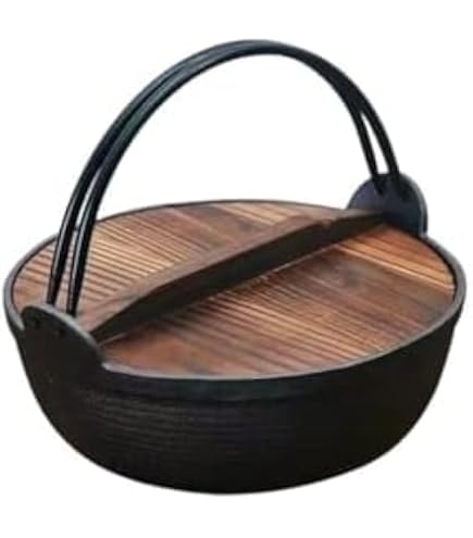 Amazon｜及源 南部鉄器 お国自慢鍋 つる付 28cm IH対応 OJ-1
