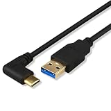 USB Type C 3.2 L字90度方向変換0.25 m 0.5 m 1.5 m USB-A公to USB-C公.急速充電.高速データ転送と56 Kレジスタ装置はMacBook/Nintendo Switch/Type-C装置に新規に適用される (左右L 0.25m)
