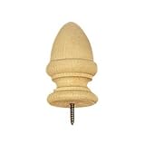 POST TOP ACORN PINE by WADDELL MfrPartNo 111 by Waddell