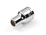 TEKTON 14211 1/2-Inch Drive by 3/8-Inch Shallow Socket, Cr-V, 12-Point [並行輸入品]