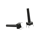 uxcell タクトスイッチ　プッシュボタンスイッチ　100個入 6.2x6.2x21mm
