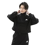 [ニューバランス] ジャケット NB Athletics アンプリファイド1/4ジップジャケット WJ21501 レディース ブラック(BK) S