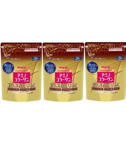 Amazon | 明治アミノコラーゲンプレミアム詰替 粉末 196G【2個セット