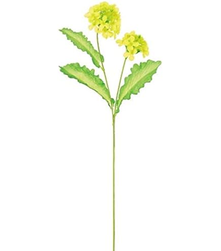 Amazon｜菜の花ブッシュ L *9 FLB0855L 菜の花 ナノハナ なのはな 造花