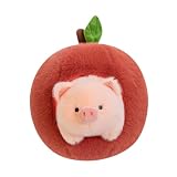 Ｙｏｔｉｊａｙ オレンジ豚ぬいぐるみぬいぐるみ動物おもちゃホームデコレーションかわいいポータブルソフト人形ホリデーギフト子供用, 46CM