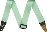Fender フェンダー カナダ製 楽器用ストラップ 2" Am Pro Seat Belt Strap, Mystic Surf Green