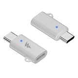 [ThaxDirect] 2個入り ライトニング to タイプc 変換 インジケーターライト、Lightning to USB-C Type-C 変換 60W PD急速充電対応 i-Phone 15/15 Plus/15 Pro/15 Pro Max/i-Pad/