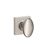 Schlage F10 SIE 619 COL Collins Trim Siena Hall and Closet Knob (Satin Nickel) [並行輸入品]