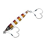 メジャークラフト メタルジグ ファーストジグ スロー 200g ゼブラレッドゴールド FJSW-200#48 ZEBRA RED GOLD