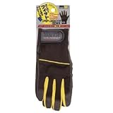 おたふく手袋 K-17 ピーユーキング　PU-KING  Lサイズ　ブラック×イエロー　10双セット販売