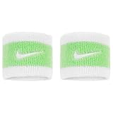 NIKE ナイキ スウッシュリストバンド ホワイト/ヴェイパーグリーン/ホワイト BN2095-117
