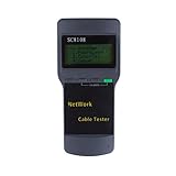 ケーブルテスターメーターONEVER sc8108 cat5ネットワークLAN長ケーブルテスターメーターテスターポータブル電話ケーブルテスターメーター測定