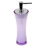 Gedy Aucuba Free StandingソープディスペンサーMadeから熱可塑性resins-pgedy au80 2.81" x 2.81" x 8.85" パープル Gedy AU80-