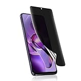 【覗き見防止 】Moto G64 5G / Moto G64y 5G 用 フィルム モトローラ G64 / モトローラ G64y 用 覗き見防止 左右プライバシー保護フィルム 独創TPU素材 3D設計 反射防止 気泡レス 指紋防止 傷修復 ケースと干渉せず 衝撃吸収 撥油性 疎水性 液晶保護フィルム