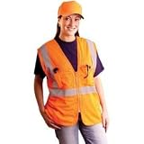 Occunomix LUX-SSGCS-Y4/5X Class 2 High Visibility Mesh Surveyor, 4X-Large/5X-Large, Yellow by Occuno
