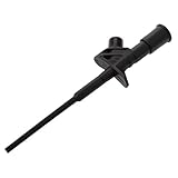 Dovewill 絶縁テスト 絶縁テストクリップ 　 高電圧テスタープローブ　クイック　フレキシブル　全2色 - 黒