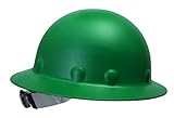 Fibre-Metal by Honeywell P1ARW74A000 Roughneck Full Brim Hard Hat with Strip-Proof and Crack-Proof R