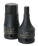 Williams 38232 3/4-Inch Drive Impact Hex Socket, 1-Inch [並行輸入品]