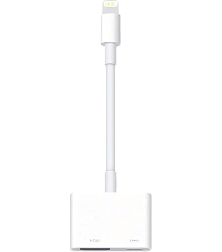 Amazon | Apple MFi認証済み Lightning - HDTVデジタルAVアダプター