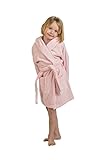 優れたエジプトコレクションフード付きテリーBath Robe for Kids L ピンク ROBE KID PINK LG