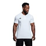 (カンタベリー) Canterbury メンズ Waimak トレーニング ラグビー 半袖ポロシャツ (L) (ホワイト)