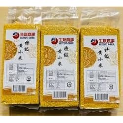 Amazon.co.jp: 生友 特级黄小米 小米 粟 400g×6袋 : 食品・飲料・お酒
