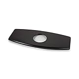 votamuta 6 "バスルーム洗面化粧台シンク蛇口4 "穴カバーデッキプレートEscutcheon Oil Rubbed Bronze