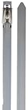 BAND-IT KE1338 Uncoated 304 Stainless Steel Ball-Lok Cable Tie, 5/16 Width, 10.2 Length, 0.010 Thick